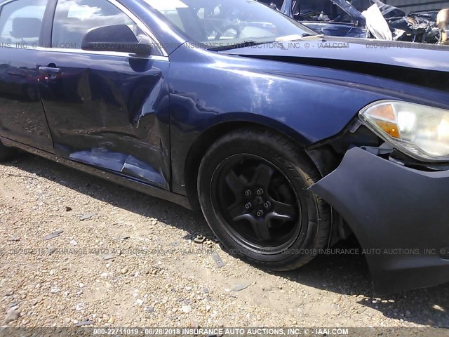 1G1ZA5E00AF278737 - 2010 CHEVROLET MALIBU LS BLUE photo 6