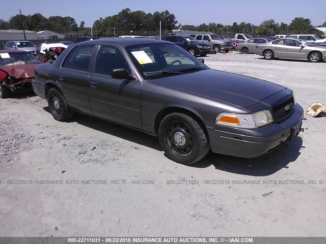 2FABP7BV3BX120830 - 2011 FORD CROWN VICTORIA POLICE INTERCEPTOR GRAY photo 1