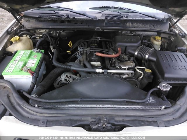 1J4GW48S74C104025 - 2004 JEEP GRAND CHEROKEE LAREDO/COLUMBIA/FREEDOM 金色 照片 10