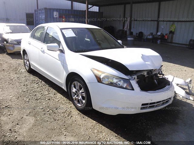 JHMCP26458C073937 - 2008 HONDA ACCORD LXP WHITE photo 1