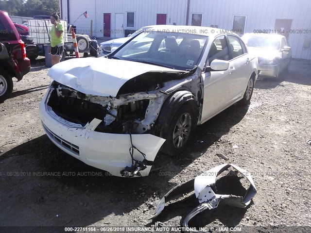 JHMCP26458C073937 - 2008 HONDA ACCORD LXP WHITE photo 2