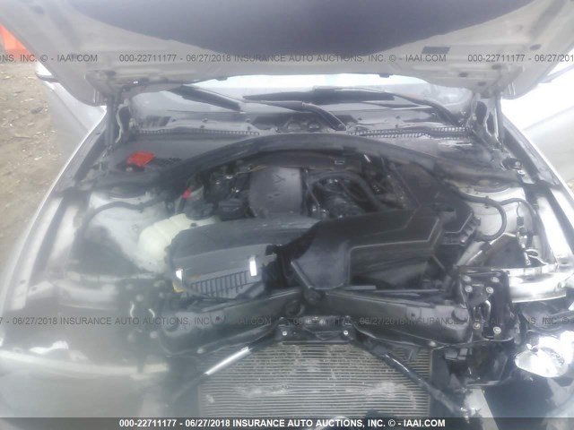 WBA3D5C52EKX95423 - 2014 BMW 328 D/XDRIVE SILVER photo 10