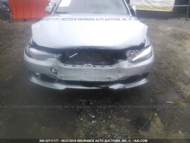 WBA3D5C52EKX95423 - 2014 BMW 328 D/XDRIVE SILVER photo 6