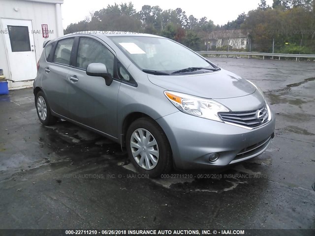 3N1CE2CP4EL370576 - 2014 NISSAN VERSA NOTE S/S PLUS/SV/SL GRAY photo 1