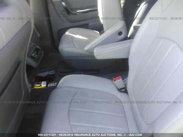 1GNKRJKD6GJ276005 - 2016 CHEVROLET TRAVERSE LTZ WHITE photo 8