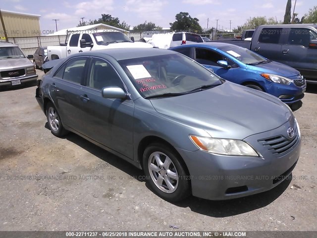 4T1BK46K87U528144 - 2007 TOYOTA CAMRY NEW GENERAT LE/XLE/SE GREEN photo 1