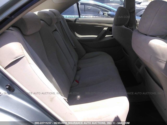 4T1BK46K87U528144 - 2007 TOYOTA CAMRY NEW GENERAT LE/XLE/SE GREEN photo 8
