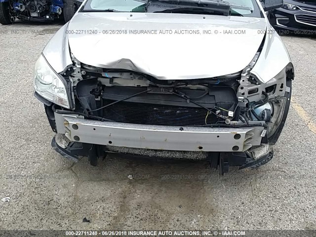 1G1ZG57N58F191336 - 2008 CHEVROLET MALIBU LS SILVER photo 6