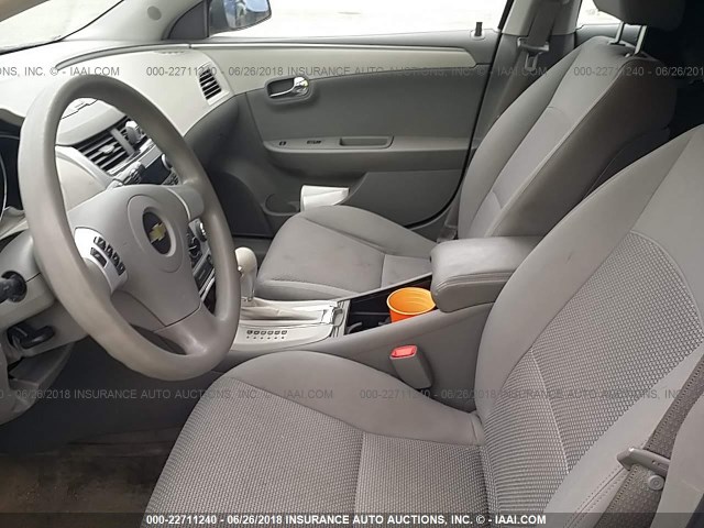 1G1ZG57N58F191336 - 2008 CHEVROLET MALIBU LS SILVER photo 8