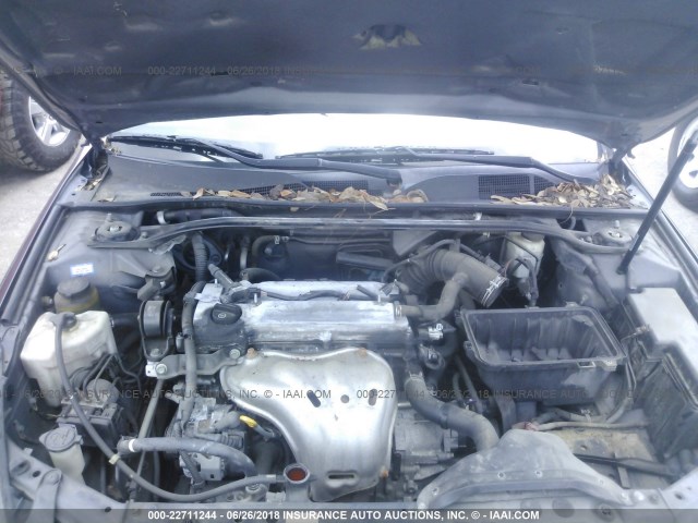 4T1CE30P07U752695 - 2007 TOYOTA CAMRY SOLARA SE/SLE ნაცრისფერი ფოტო 10