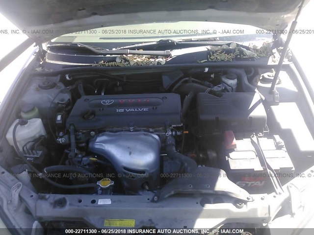 4T1BE30K35U979456 - 2005 TOYOTA CAMRY LE/XLE/SE 灰色 照片 10