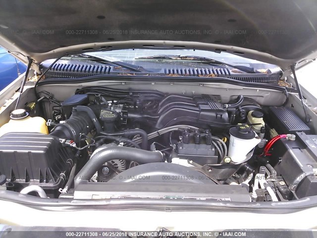 1FMZU73K44ZA50818 - 2004 FORD EXPLORER XLT/XLT SPORT/NBX 米色 照片 10
