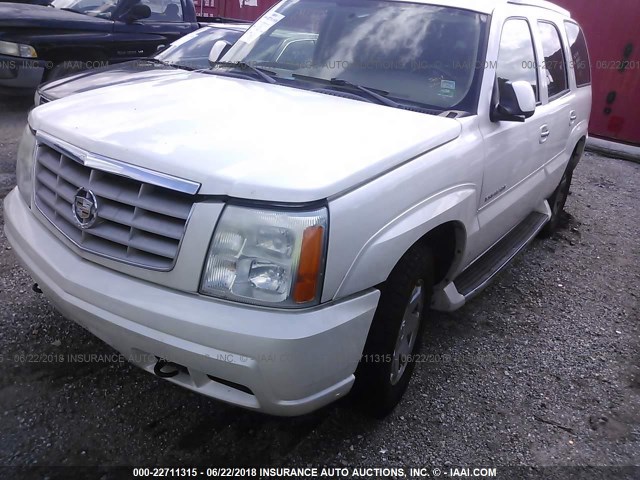 1GYEK63N14R222939 - 2004 CADILLAC ESCALADE LUXURY WHITE photo 2