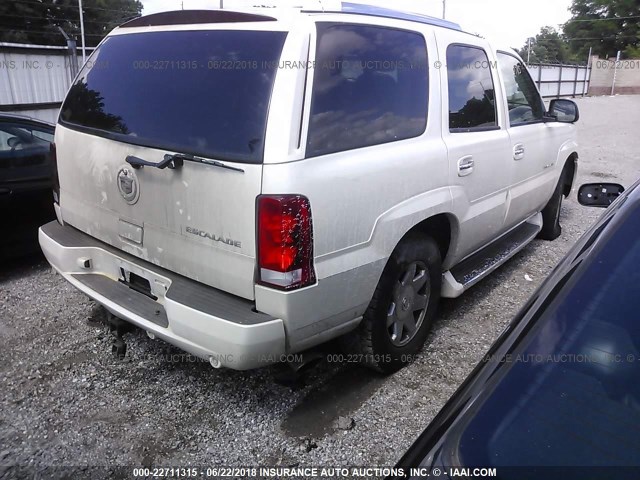 1GYEK63N14R222939 - 2004 CADILLAC ESCALADE LUXURY WHITE photo 4