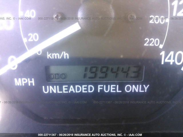 JT2BG22K1W0168178 - 1998 TOYOTA CAMRY CE/LE/XLE GREEN photo 7