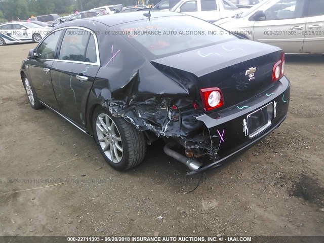 1G1ZK577X8F175147 - 2008 CHEVROLET MALIBU LTZ შავი ფოტო 6