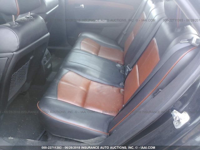 1G1ZK577X8F175147 - 2008 CHEVROLET MALIBU LTZ შავი ფოტო 8