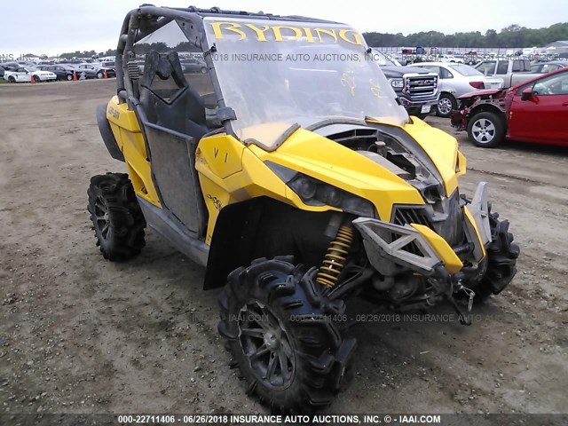 3JBPGCP19DJ001746 - 2013 CAN AM MAVERICK  YELLOW photo 1