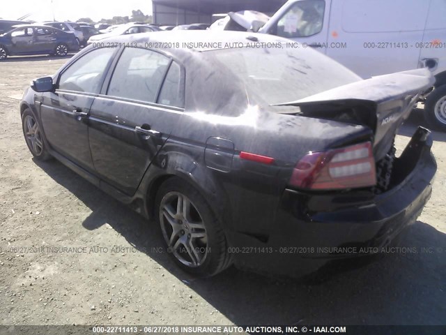 19UUA66208A055405 - 2008 ACURA TL BLACK photo 6