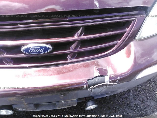 2FMZA5141XBB06691 - 1999 FORD WINDSTAR LX MAROON photo 6