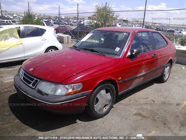 YS3DF35N1S2028881 - 1995 SAAB 900 SE TURBO RED photo 2