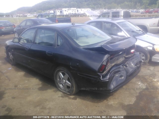 2G1WP551649443326 - 2004 CHEVROLET IMPALA SS BLACK photo 3