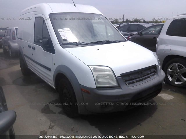 NM0LS7AN6AT025606 - 2010 FORD TRANSIT CONNECT XL WHITE photo 1