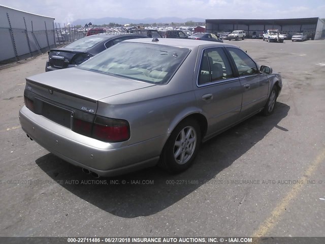 1G6KS54Y54U157363 - 2004 CADILLAC SEVILLE SLS GOLD photo 4