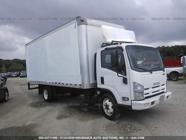 54DC4W1B0FS801069 - 2015 ISUZU NPR HD WHITE photo 1