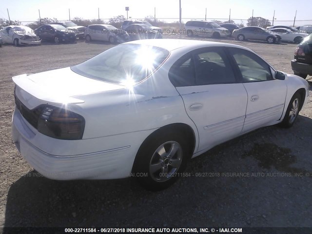 1G2HX54K3Y4207725 - 2000 PONTIAC BONNEVILLE SE WHITE photo 4