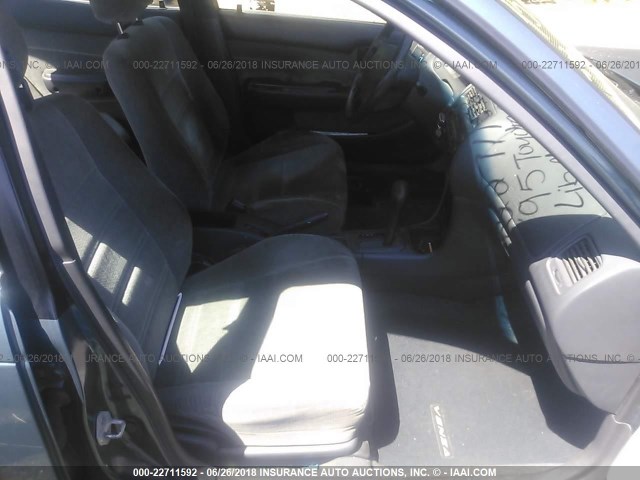 2T1AE09B8SC126223 - 1995 TOYOTA COROLLA LE/DX ტალღისფერი ფოტო 5