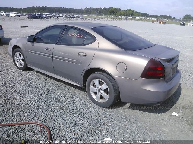 2G2WP552261183139 - 2006 PONTIAC GRAND PRIX BROWN photo 3