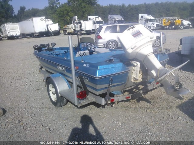 JCE13480M82I - 1982 PROCRAFT BOAT AND TRAILER  BLUE photo 3