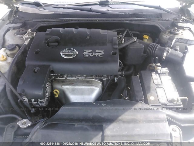 1N4AL11DX4C152557 - 2004 NISSAN ALTIMA S/SL SILVER photo 10