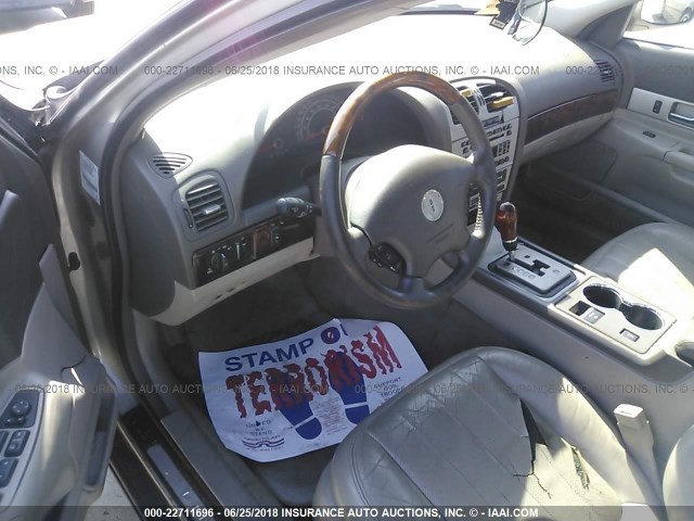 1LNHM87AX4Y623276 - 2004 LINCOLN LS BEIGE photo 5