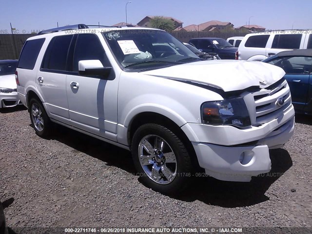 1FMJU2A58AEB54583 - 2010 FORD EXPEDITION LIMITED WHITE photo 1