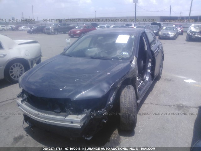 19UUB2F35GA003975 - 2016 ACURA TLX GRAY photo 2