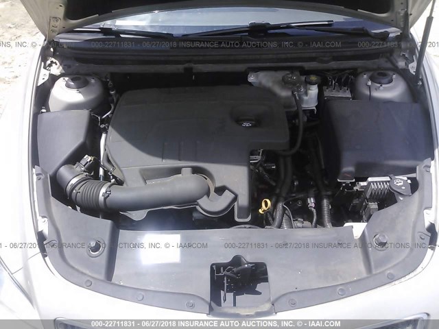 1G1ZB5E07CF151774 - 2012 CHEVROLET MALIBU LS GOLD photo 10