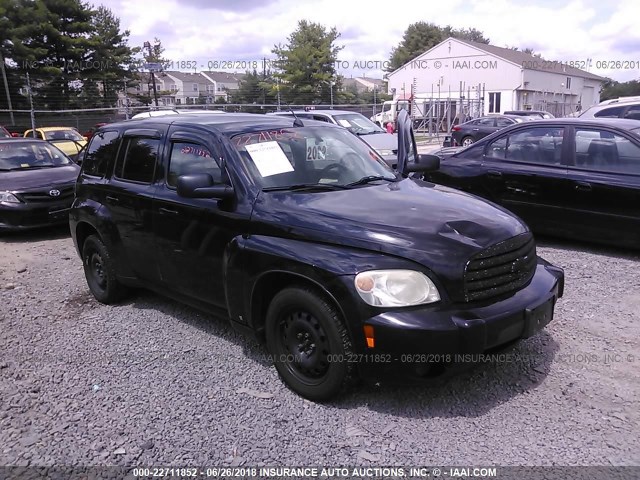 3GNCA33B49S504184 - 2009 CHEVROLET HHR LS BLACK photo 1