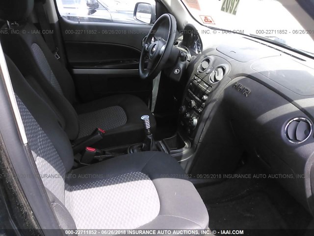 3GNCA33B49S504184 - 2009 CHEVROLET HHR LS BLACK photo 5