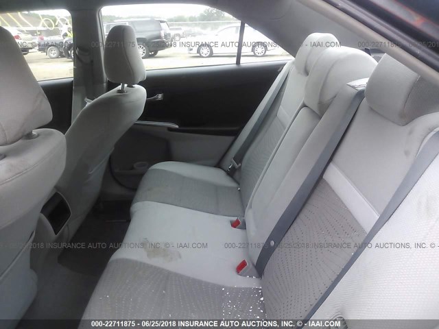 4T1BD1FK9CU043594 - 2012 TOYOTA CAMRY HYBRID/LE/XLE 灰色 照片 8