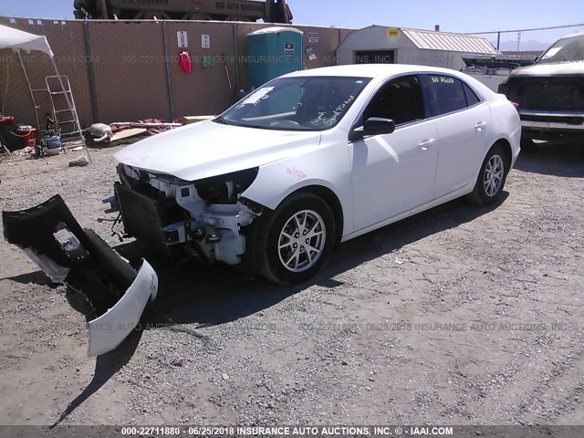 1G11A5SA7DF332937 - 2013 CHEVROLET MALIBU LS Ақ фото 2