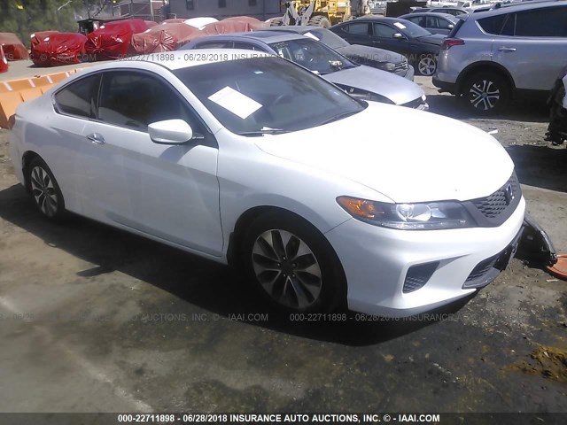 1HGCT1B33DA000755 - 2013 HONDA Accord LX-S WHITE photo 1