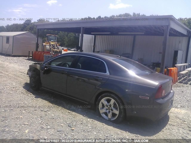 1G1ZC5EB4A4145132 - 2010 CHEVROLET MALIBU 1LT GRAY photo 3