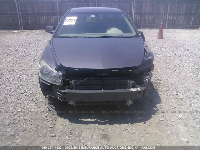 1G1ZC5EB4A4145132 - 2010 CHEVROLET MALIBU 1LT GRAY photo 6