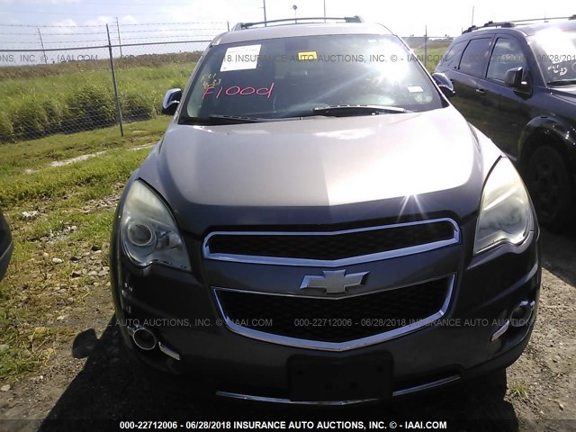 2CNALFEW5A6364995 - 2010 CHEVROLET EQUINOX LTZ TAN photo 6