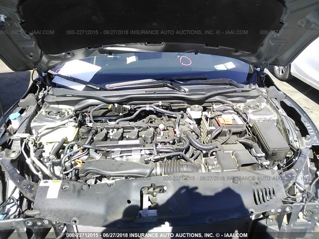 SHHFK7H46HU423181 - 2017 HONDA CIVIC SPORT Grau Foto 10