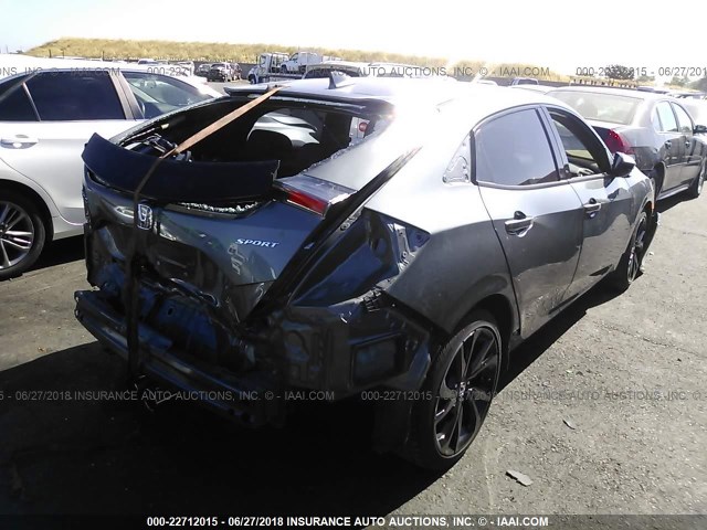 SHHFK7H46HU423181 - 2017 HONDA CIVIC SPORT Grau Foto 4