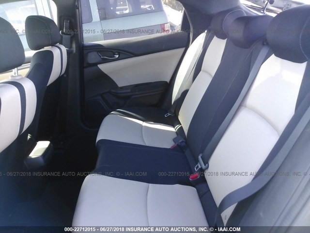 SHHFK7H46HU423181 - 2017 HONDA CIVIC SPORT Grau Foto 8