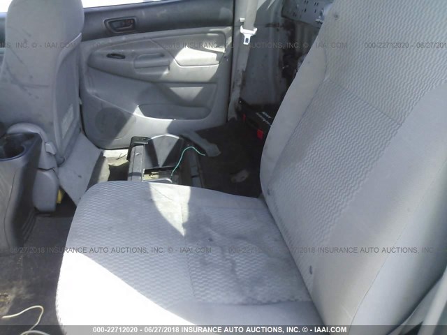 5TFJU4GN8DX040941 - 2013 TOYOTA TACOMA DOUBLE CAB PRERUNNER GRAY photo 8